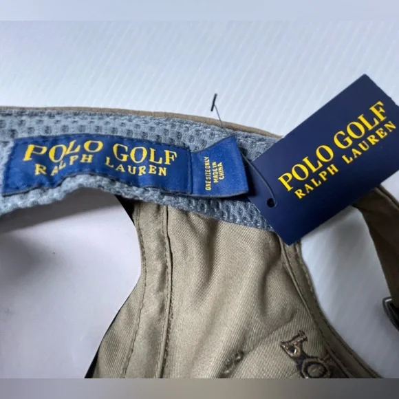 Polo Golf Ralph Lauren Fairway 6 Panel Logo Embroidered Twill hat - Picture 9 of 10